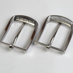 40mm Stainless Steel Buckle Single Prong Rectangle Leather Belt Replacement DIY