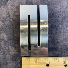 Silver Tone Belt Buckle