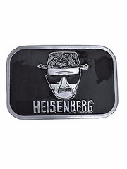 Breaking Bad HEISENBERG Logo Metal Enamel BELT BUCKLE