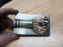 AR15 Flash Suppressor Belt buckle -Handmade- RT ARTISAN WORKS