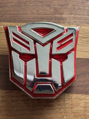 Hasbro Transformers Belt Buckles Red Metal Original Halloween Cosplay Men Women