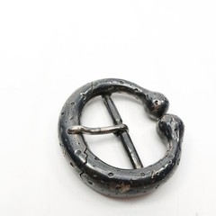 King Baby Studio Bull Nose Ring Bel Buckle .925 Silver