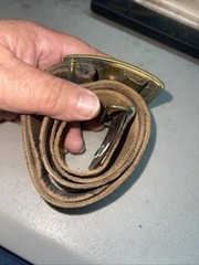 Vintage Rare 1940s 1950s John Marshall Cadet Corps Richmond VA Belt Buckle
