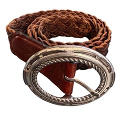 Ariat 2007 Original Masters Limited Edition Western Belt Buckle & Belt, Size 30