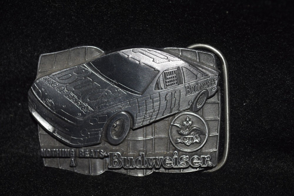 Bergamot Budweiser 1992 Anheuser Busch,Inc(D-175 Hand Made In USA Pewter)Buckle