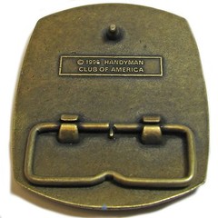 Handyman Club of America 1996 Men&rsquo;s Metal Belt Buckle