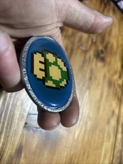 Nintendo Super Mario 1UP Mushroom Belt Buckle rare