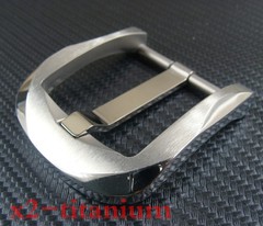 Titanium anti-allergy Tongue Pin Hippie Belt Buckles for 38mm width belt XZ235