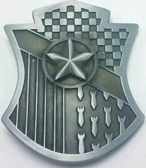 NOS Aquarius Belt Buckles Asstd America Shield Bombs Star Large Belt Buckle