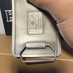 NIB 2023 Harley-Davidson HOG 40th Anniversary Belt Buckle Rare Officer Event