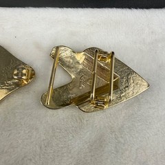 Vintage Revcor Belt Buckle Gold Tone Western
