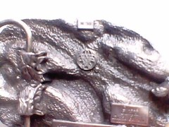 Vtg 1985 Siskiyou Buckle Co. I&rsquo;d Rather Be Fishing Belt Buckle USA M-30 Enameled