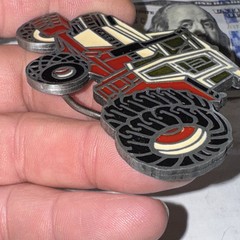 Vintage Rare New Tractor Belt Buckle Limited Edition Embossed Free Shipping