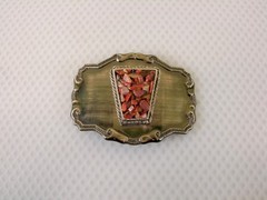 Unique Belt Buckle Mixed Stones Estate