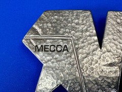Mecca Vintage Clothing Line Textured Silver Color Belt Buckle
