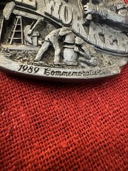Arroyo Grande Buckle Co. American Oil Worker Belt Buckle 1989 LE 310/5000