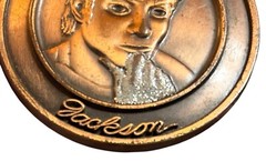 Vintage Michael Jackson Belt Buckle Glittering Glove Fits 1 1/4&Prime; Belt 1984
