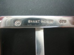 STERLING SILVER 925 BUCKLE AVAILABLE FOR 1&Prime; 1-1/8&Prime; 1-1/4&Prime; 1-3/8&Prime; 1-1/2&Prime; BELTS