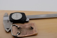 Big Cottonwood Canyon Topographic Belt Buckle | Hand Poured Bronze | 3D Map