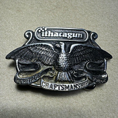 Ithacagun Heritage Belt Buckle 1976 Special Edition Silver