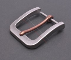 Sturdy Quality Solid Stainless Steel Leathercraft Heel Bar Belt Buckle 40MM
