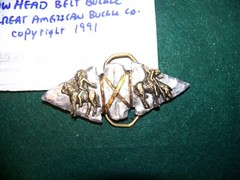 The Great American Buckle Co. Arrow Head Belt Buckle