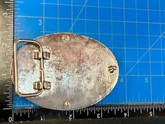 Reflective Silver Tone Retro Vintage Belt Buckle with Bottle Opener