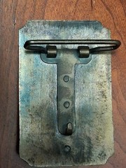 Vintage Pony Express Belt Buckle Copper Bronze Color