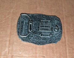 Vintage Levi Strauss & Co. Two Horse Brand Limited Edition Belt Buckle Logo