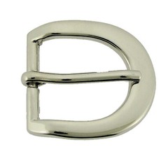 Pin Belt Buckles for Men&rsquo;s Fits 1.0″ inch 25mm Watch Belt Silver Metal New Steel