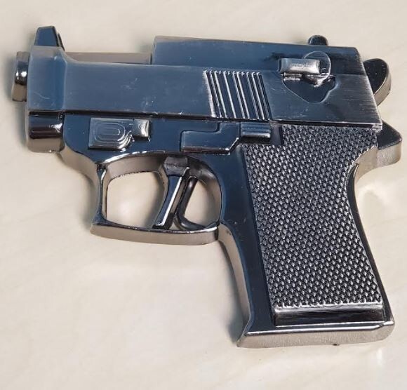 Pistol Belt Buckle Metal BU114