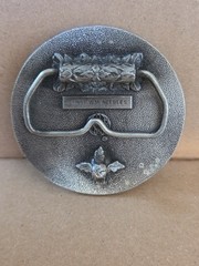 1977 Vintage COLUMBUS OHIO CHIPPERS Woodcarving Woodworkers Club Belt Buckle