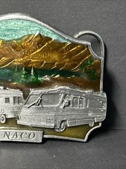 1992 Siskiyou Thousand Trails NACO Limited Edition 143 Of 500 Belt Buckle