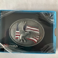 Nocona Belt Company Western Belt Buckles Mens Silver 2 Buckles G Initial
