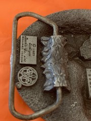 1987 Eagle Head Profile BELT BUCKLE 3D Relief Amazing Detail Collectible #0-50