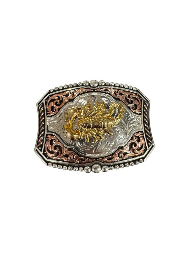 Scorpion western cowboy Style belt Buckle Hebilla Vaquera Con Alacran