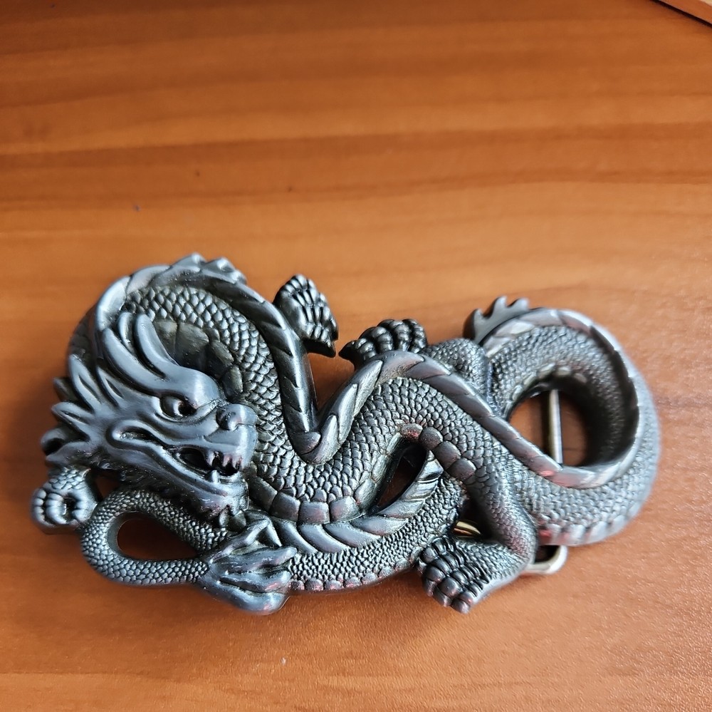 Dragon Belt Buckle – Western Cowboys Belt Buckle – Men&rsquo;s or Womens Belt Buckle
