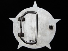QG23172 REALLY COOL **NAUTICAL STAR IN CIRCLE** FASHION ART BELT BUCKLE