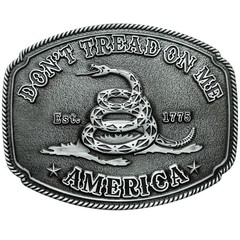 LKKLUYIC Western Belt Buckles for Men Cowboy Buckle Large, Silver