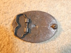 Vintage 1970s Brass MBCI Bull and Bull Rider Belt Buckle 3.5&Prime; Wide