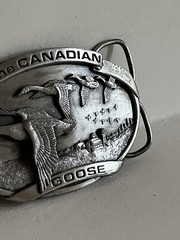 VTG 1983 BERGAMOT Brass Works USA – Canadian Goose BELT BUCKLE D-146