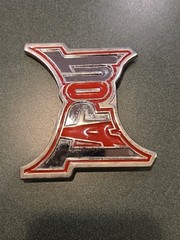 TAPOUT Logo Silver Tone & Red MMA Mixed Martial Arts Promo Belt Buckle Y2K
