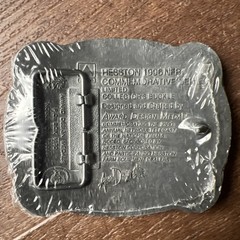 Vintage 1996 Hesston National Finals Rodeo (NFR) Belt Buckle Sealed