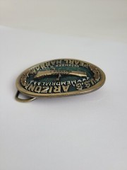 Vtg Belt Buckle Pearl Harbor USS Arizona 12-7-1941 Lim. Edition Rare 1983