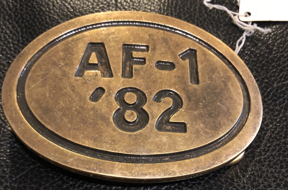Nike Air AF-1 Air Force 1 ‘82 Belt Buckle Blue Ribbon Sports Products