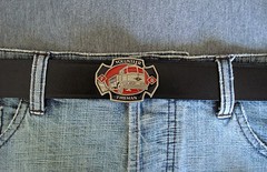 Volunteer Fireman Belt Buckle