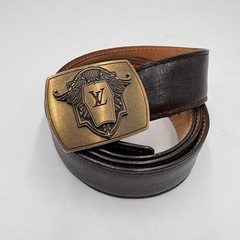 Louis Vuitton Pre-Owned Belt Brown Gold