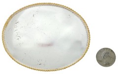 ALPACA PLAIN METAL BELT BUCKLE COWBOY & WESTERN HEBILLA CHARRO