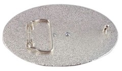 MARIJUANA METAL NOVELTY BELT BUCKLE