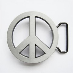Vintage Style Peace Symbol Love Sign Belt Buckle also Stock in the US